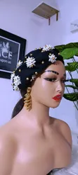 Stylish Black Cartier Beret Cap - 2