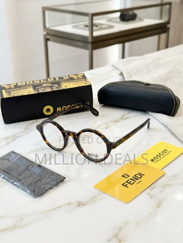 Moscot Classic Round Tortoise Sunglasses - Na Maza - 1