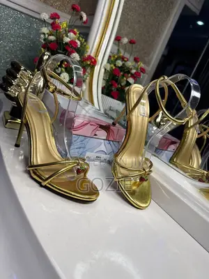 Luxury High Heel Strap Sandals