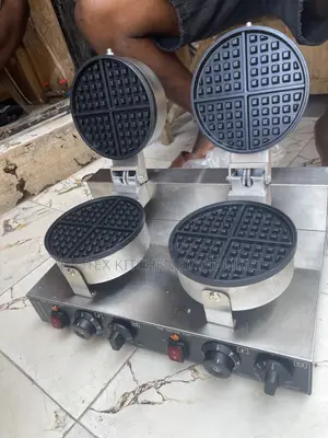 Commercial Waffle Bake Double - Brand New