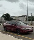 Honda Civic 2008 Burgundy - 1