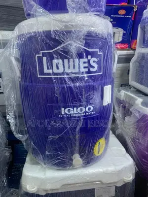 Igloo 10 Gallon Ruwan Sanyi Mai Gilashin Kofuna