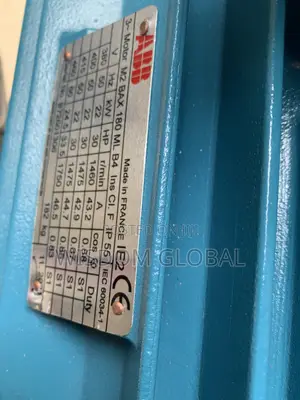 ABB Electric Motor 22kW 30HP 1480RPM 4 Pole