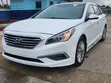 2015 Hyundai Sonata Limited Sedan - White - 1