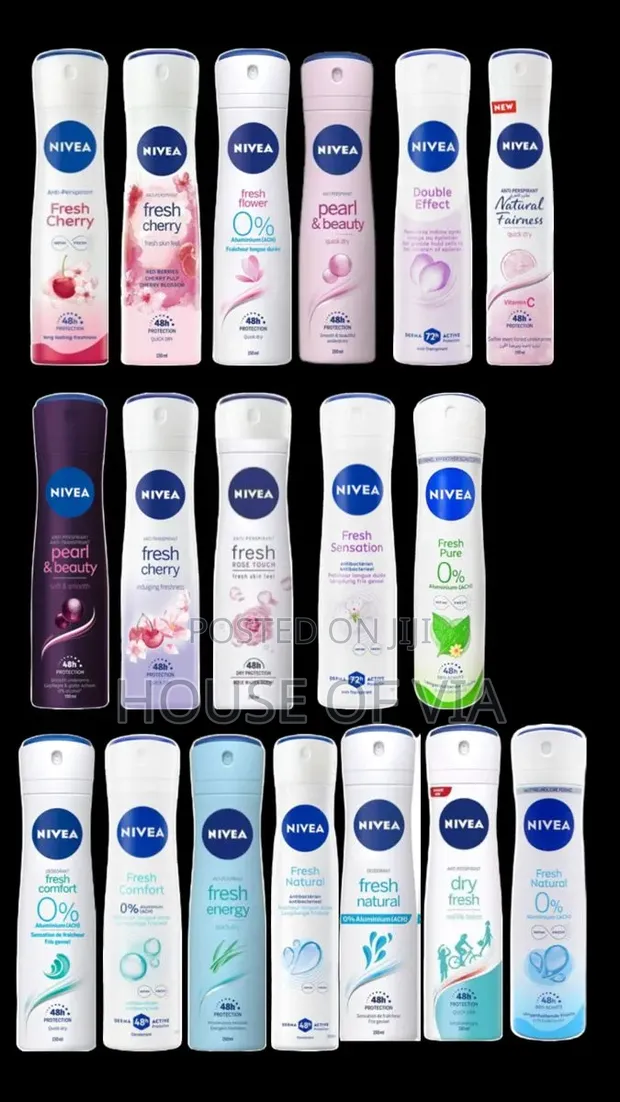 Nivea Antiperspirant Variants - 1