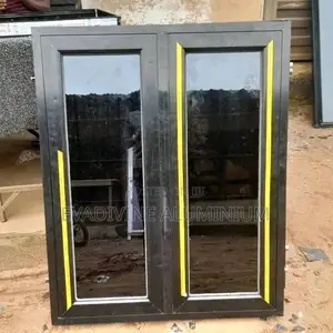Casement Window - 1200x1200mm, Grey Reflective Glass