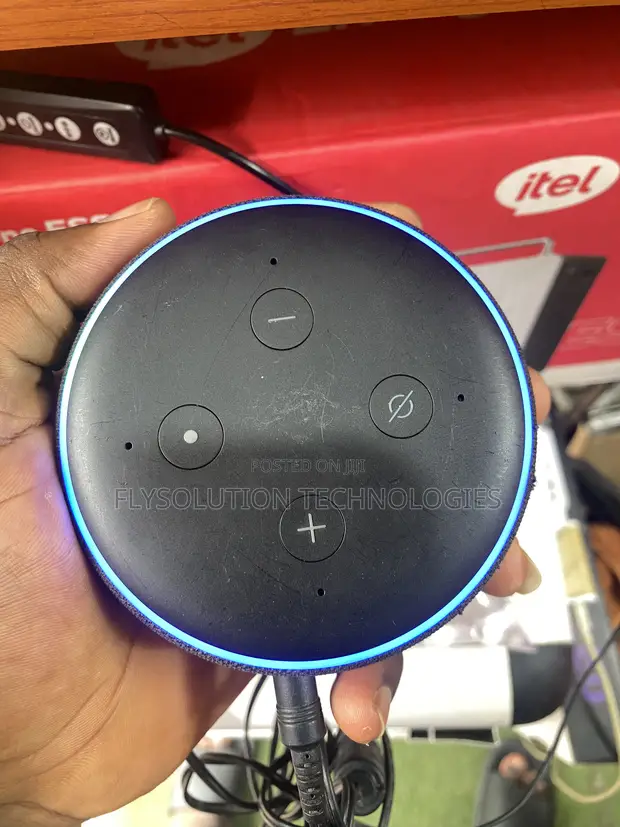 Used Amazon Echo Dot (3rd Gen) Smart Speaker - 1