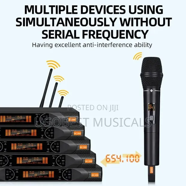 JBL SK-1000 Professional Wireless Microphone System - 1