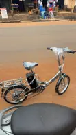 2024 Electric Motorcycle - White - 1