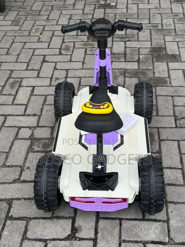 Kids Electric Patrol Car Ride-On (3-14 Years) - 1