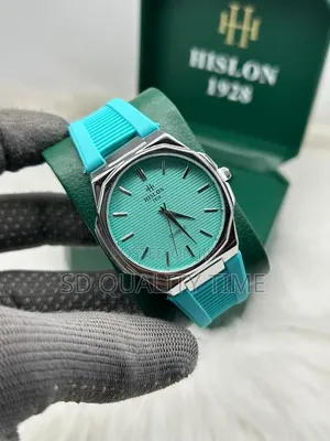 Hislon Rubber Strap Watch - Men's Quartz