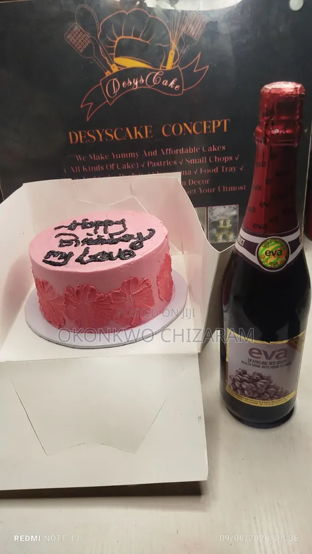 Birthday Cake & Bubbly Package - 1