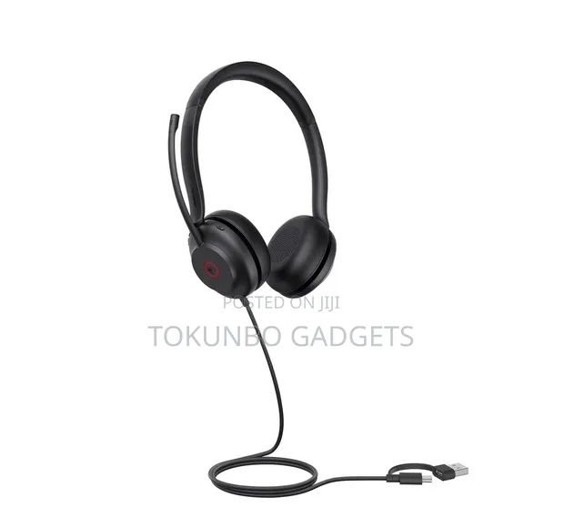 Yealink UH35 Binaural USB Headset for Teams - 1
