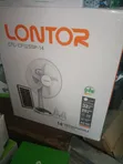 14" Lontor Solar Rechargeable Table Fan - 2