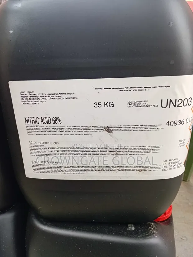 Nitric Acid (68%) Industrial Chemical - 1