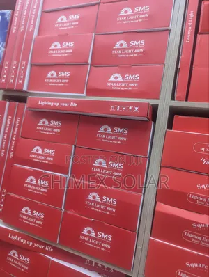 600W SMS Solar Flood Light