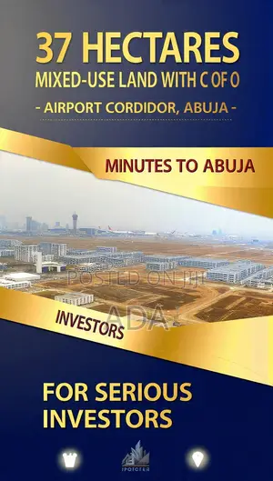 Filin Haɗa-Haɗa na Hektar 37 Kusa da Filin Jirgin Sama na Nnamdi Azikiwe, Abuja