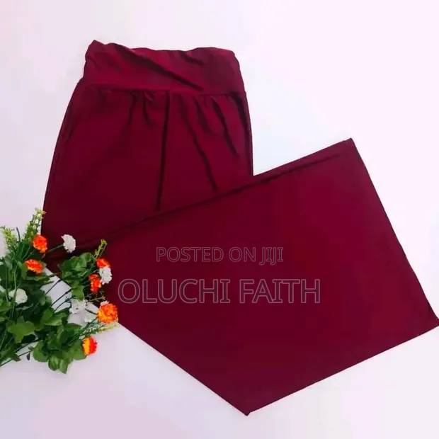 Classy Plain Maxi Skirt for Ladies - 1
