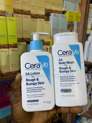 CeraVe SA Lotion + SA Body Wash Duo
