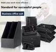 Brand New Multifunction Business Leather Desk Organizer - 2