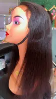 Premium Sleek Straight Lace Wig - Human Hair - 1