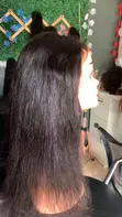 Premium Sleek Straight Lace Wig - Human Hair - 2