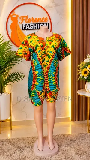 Ready to Wear Ankara Dress - Polo Ralph Lauren Style