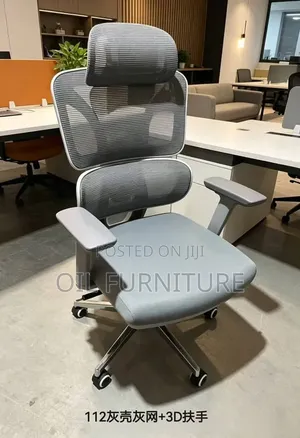 High Back Ergonomic Mesh Office Chair with Adjustable Headrest