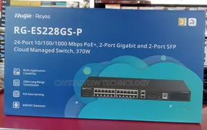 Ruijie 24-Port Gigabit Cloud Managed Switch (2 SFP)