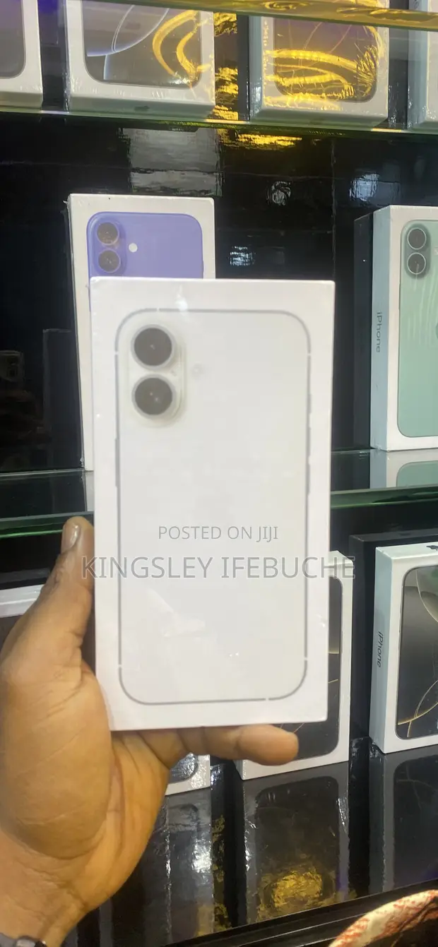 New Apple iPhone 16 Plus 128GB White - 1