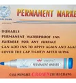 Hanwen Permanent Markers Assorted (12 Pack) - 1