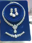 Luxury Zirconia Jewelry Set | Necklace, Earrings, Bracelet - 4