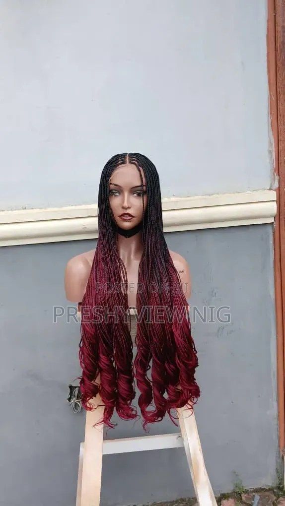 6x6 French Curls Glueless Wig - 1