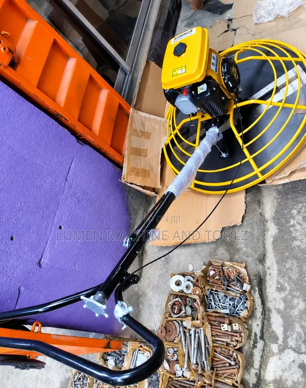 6.5HP Gasoline Power Trowel - Concrete Floor Finishing Machine - 1