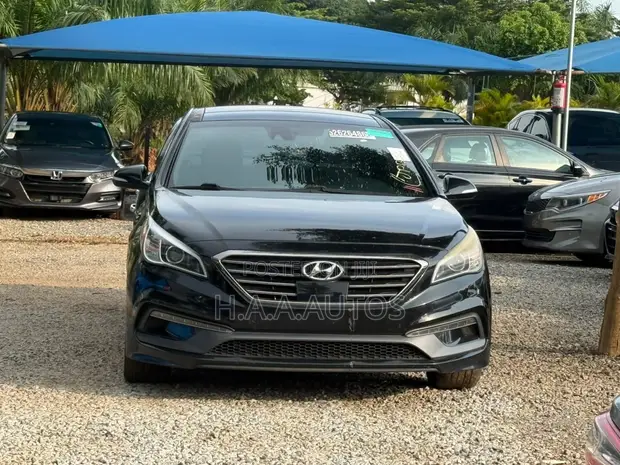 Hyundai Sonata 2015 Black - 1
