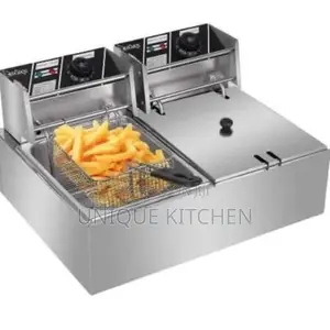 12L Electric Deep Fryer - Durable Commercial/Home Use