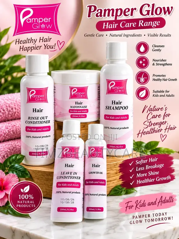 Pamper Glow Skin and Hair Care - 1