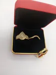 Classic Gold Wedding Ring Set - 2