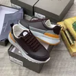 Premium Brunello Cucinelli Luxury Leather Sneakers - 3