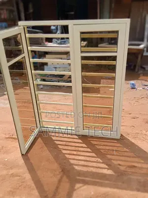 Casement Window with Burglar Proofing & Inner Net