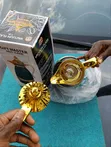 Golden Hot Water Flask - 1000ml - 3