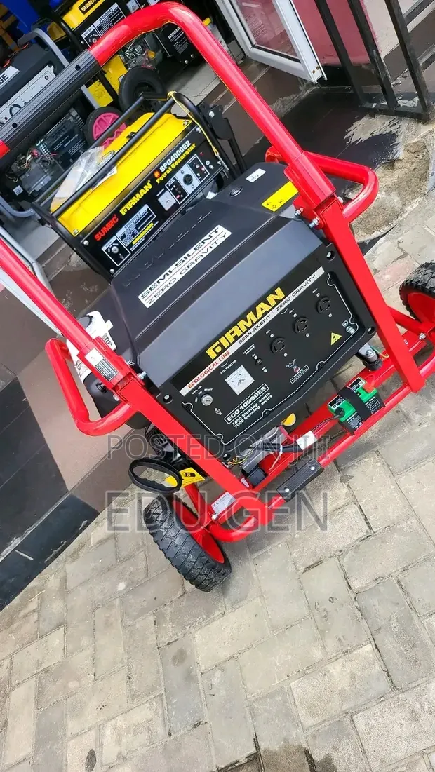 Firman Generator ECO10990E2 7.4KVA 100% Copper Coil - 1