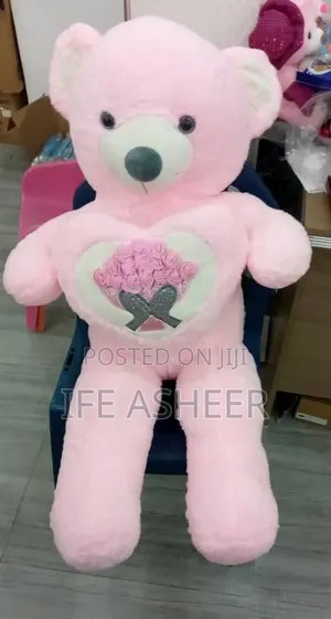 Human Size Pink Teddy Bear