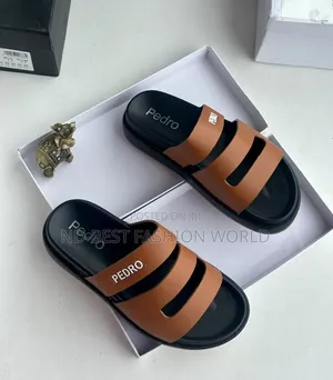 Berluti Leather Slippers - Brand New