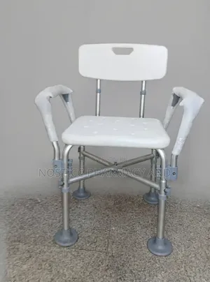 Medical Shower Chair with Armrest & Backrest