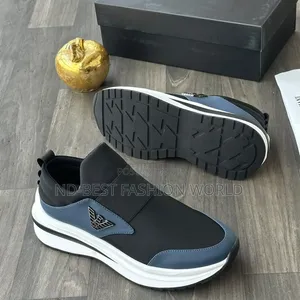 Emporio Armani Leather Sneakers