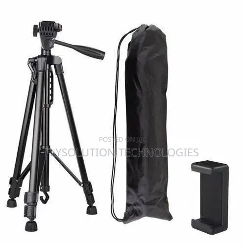 Phone Camera Tripod Stand 4.5ft (140cm) - Model 3366 - 1