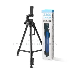Phone Camera Tripod Stand 4.5ft (140cm) - Model 3366