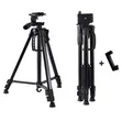 3366 Tripod for Camera and Phone with Holder - Black - 1