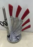 Ingantacciyar Saitin Wukake 8 na Bakin Karfe don Dafa Abinci - 2